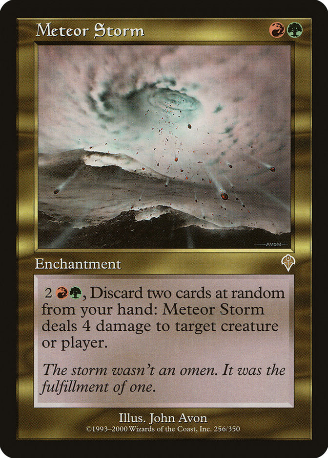 Meteor Storm [Invasion] | Game Master's Emporium (The New GME)