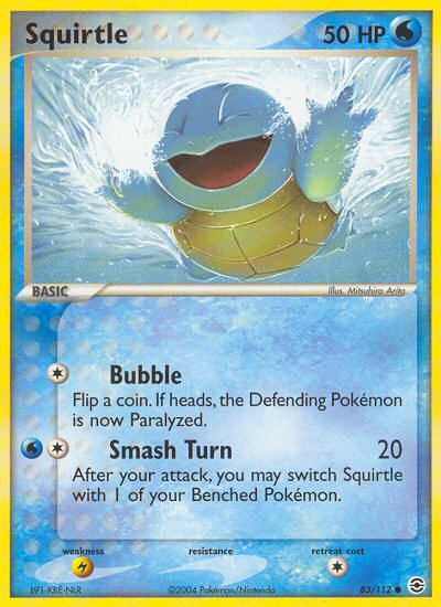 Squirtle (83/112) [EX: FireRed & LeafGreen] | Game Master's Emporium (The New GME)