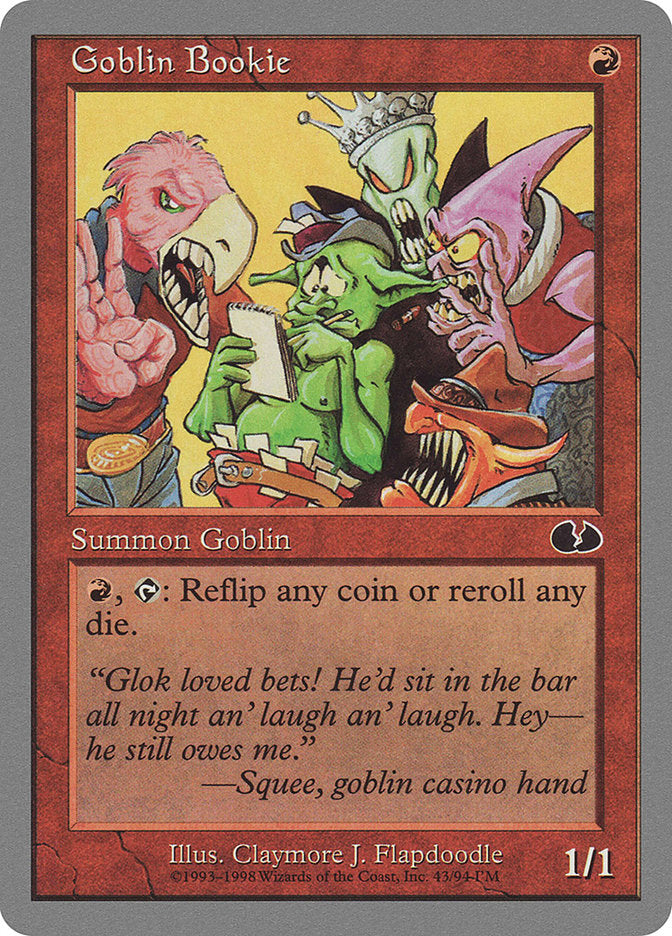 Goblin Bookie [Unglued] | Game Master's Emporium (The New GME)