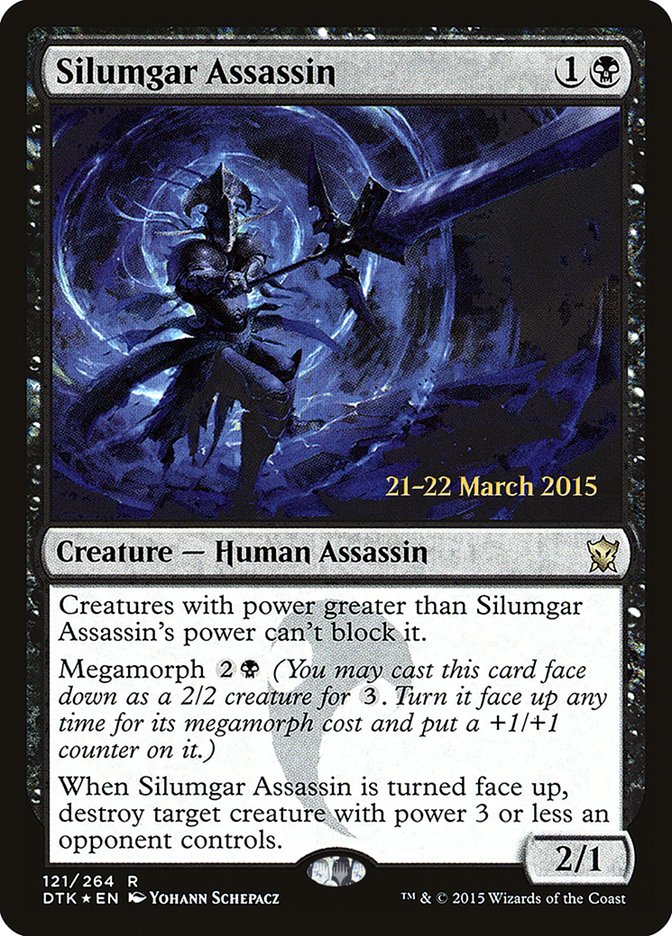 Silumgar Assassin [Dragons of Tarkir Prerelease Promos] | Game Master's Emporium (The New GME)