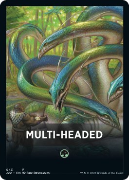 Multi-Headed Theme Card [Jumpstart 2022 Front Cards] | Game Master's Emporium (The New GME)