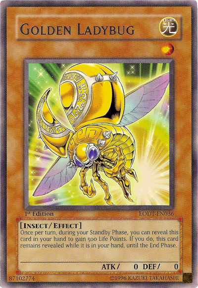 Golden Ladybug [LODT-EN036] Rare | Game Master's Emporium (The New GME)