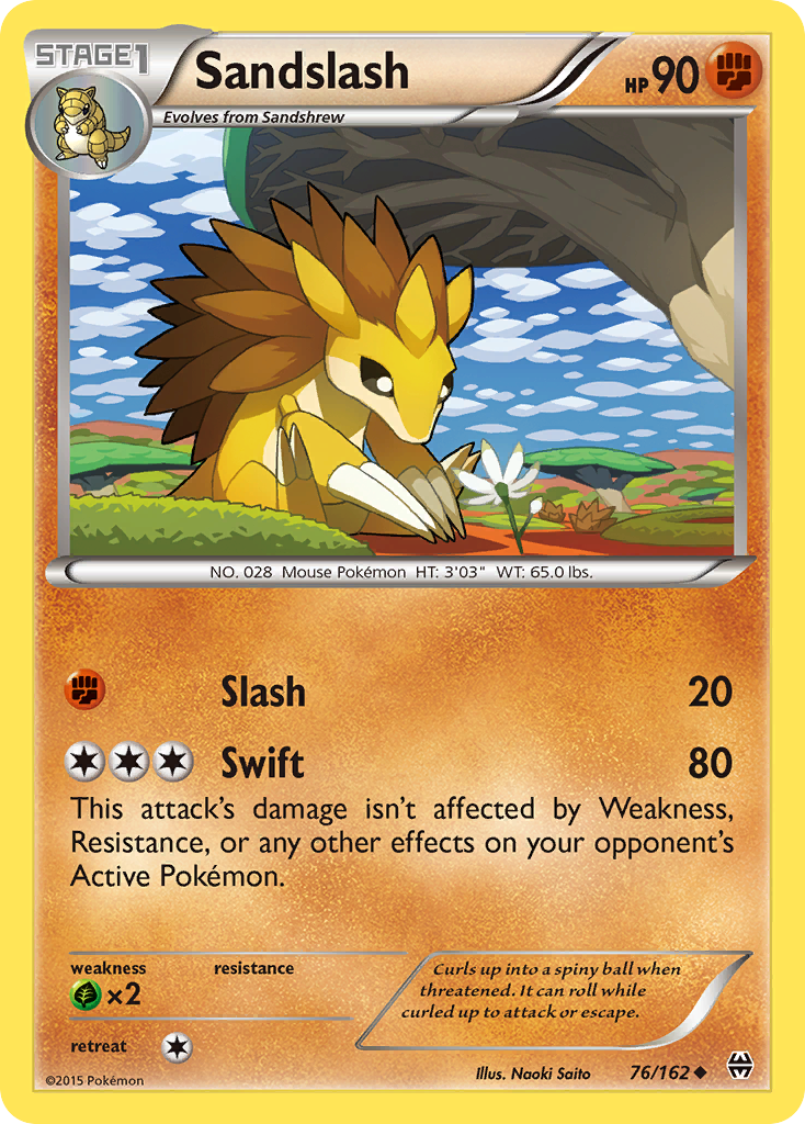 Sandslash (76/162) [XY: BREAKthrough] | Game Master's Emporium (The New GME)