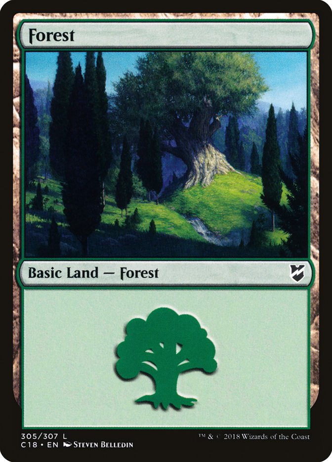 Forest (305) [Commander 2018] | Game Master's Emporium (The New GME)