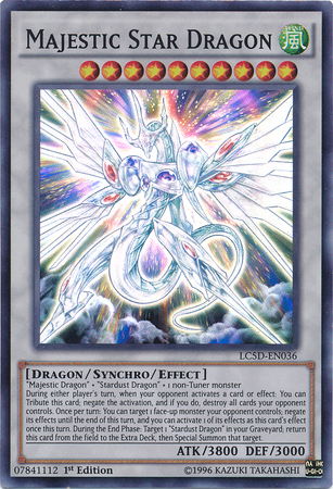 Majestic Star Dragon [LC5D-EN036] Super Rare | Game Master's Emporium (The New GME)