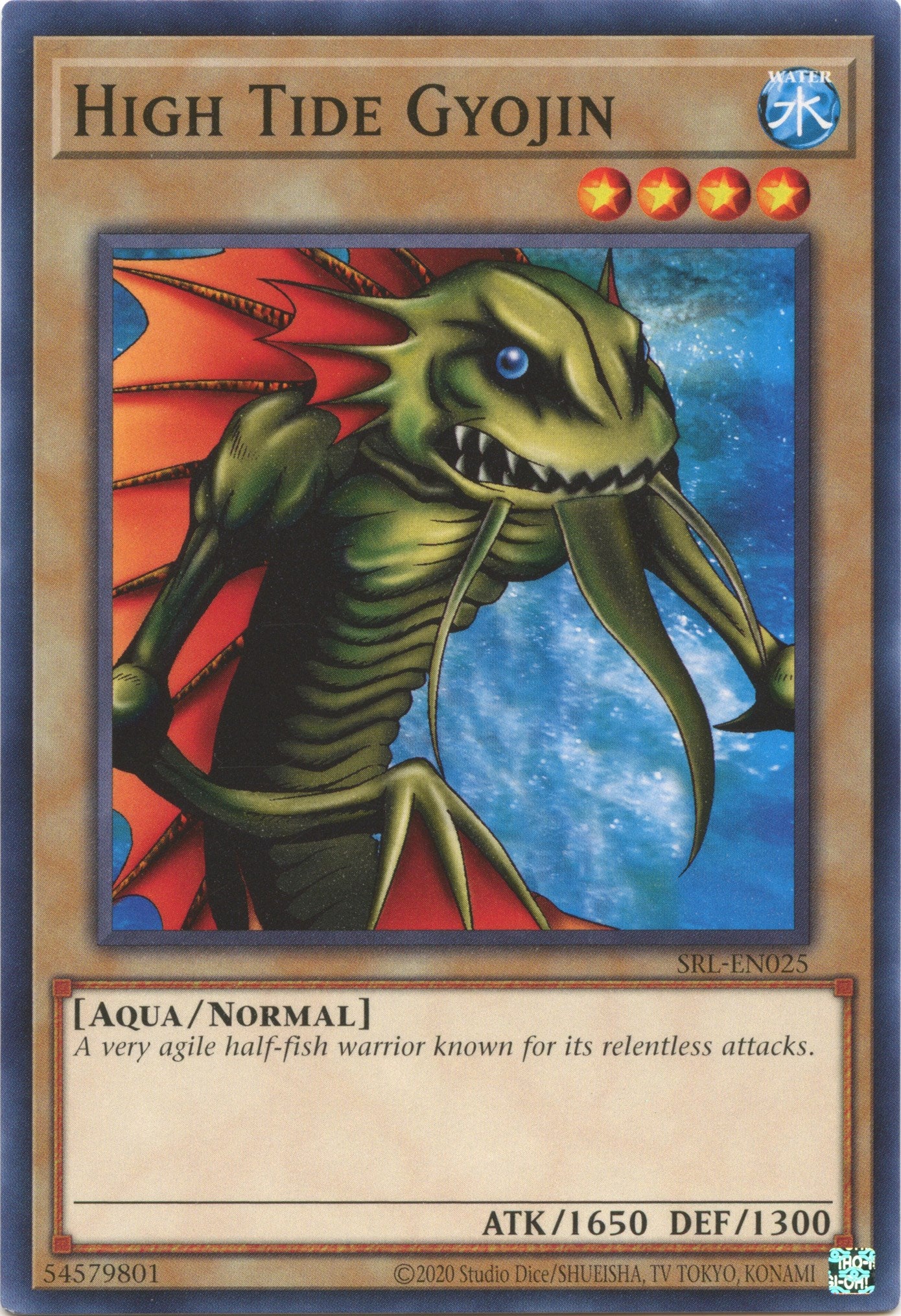 High Tide Gyojin (25th Anniversary) [SRL-EN025] Common | Game Master's Emporium (The New GME)