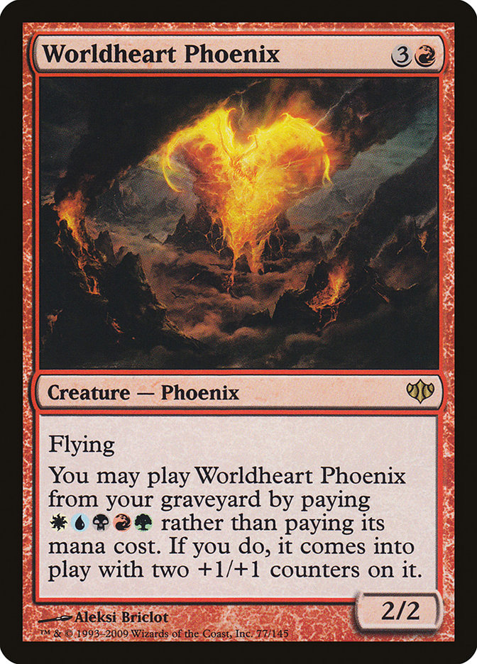 Worldheart Phoenix [Conflux] | Game Master's Emporium (The New GME)