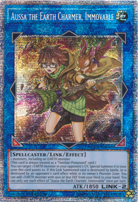 Aussa the Earth Charmer, Immovable [IGAS-EN048] Starlight Rare | Game Master's Emporium (The New GME)