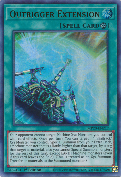 Outrigger Extension [MP20-EN217] Ultra Rare | Game Master's Emporium (The New GME)