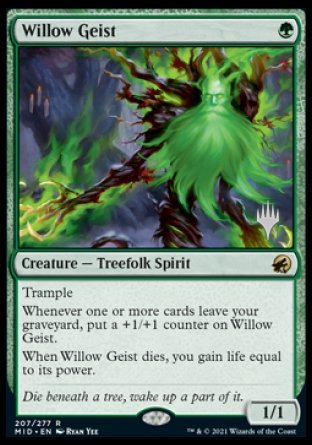 Willow Geist (Promo Pack) [Innistrad: Midnight Hunt Promos] | Game Master's Emporium (The New GME)