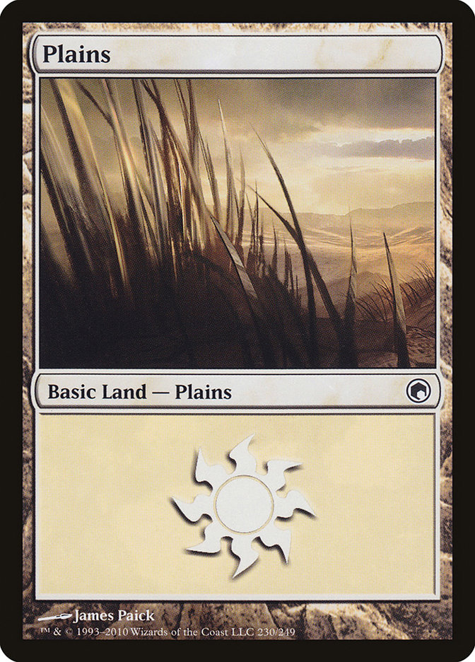 Plains (230) [Scars of Mirrodin] | Game Master's Emporium (The New GME)