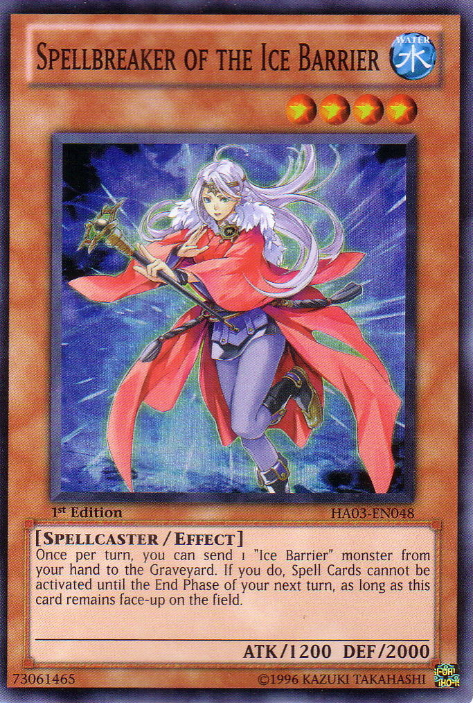 Spellbreaker of the Ice Barrier [HA03-EN048] Super Rare | Game Master's Emporium (The New GME)