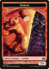 Dragon // Goblin Double-Sided Token [Ravnica Allegiance Guild Kit Tokens] | Game Master's Emporium (The New GME)