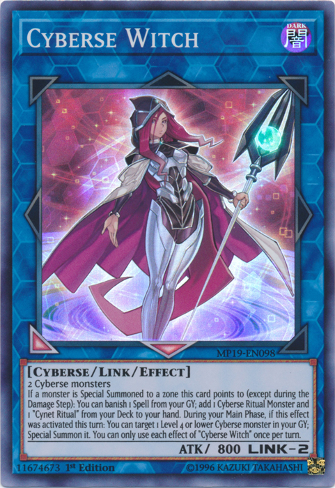 Cyberse Witch [MP19-EN098] Super Rare | Game Master's Emporium (The New GME)