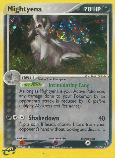 Mightyena (10/109) [EX: Ruby & Sapphire] | Game Master's Emporium (The New GME)