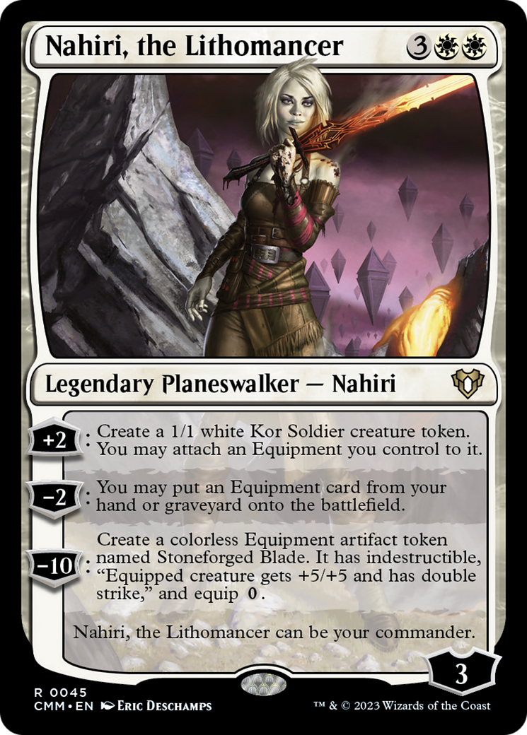 Nahiri, the Lithomancer [Commander Masters] | Game Master's Emporium (The New GME)