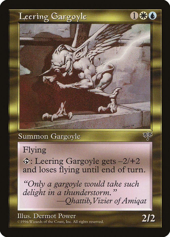 Leering Gargoyle [Mirage] | Game Master's Emporium (The New GME)