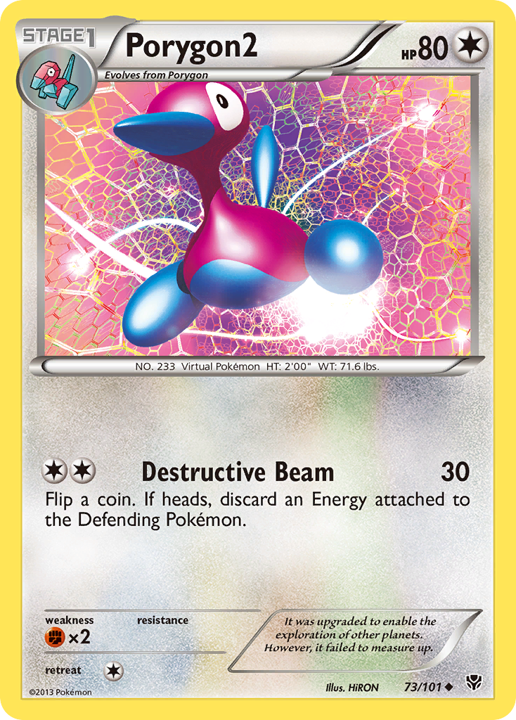 Porygon2 (73/101) [Black & White: Plasma Blast] | Game Master's Emporium (The New GME)