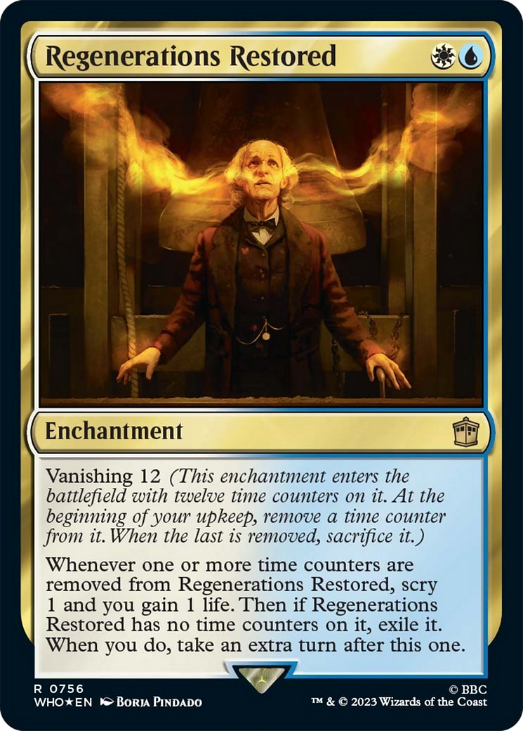 Regenerations Restored (Surge Foil) [Doctor Who] | Game Master's Emporium (The New GME)