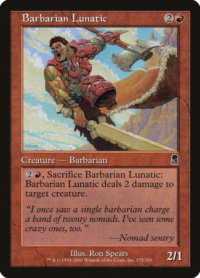 Barbarian Lunatic [Odyssey] | Game Master's Emporium (The New GME)