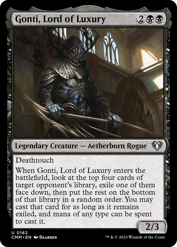 Gonti, Lord of Luxury [Commander Masters] | Game Master's Emporium (The New GME)