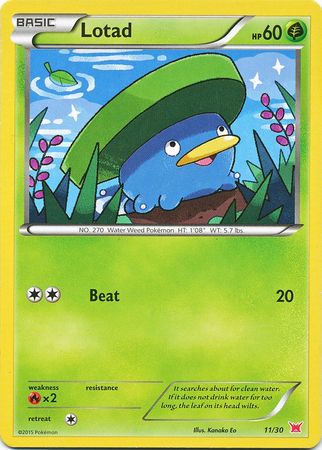 Lotad (11/30) [XY: Trainer Kit 2 - Latias] | Game Master's Emporium (The New GME)