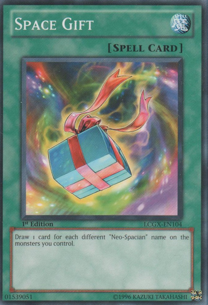 Space Gift [LCGX-EN104] Common | Game Master's Emporium (The New GME)
