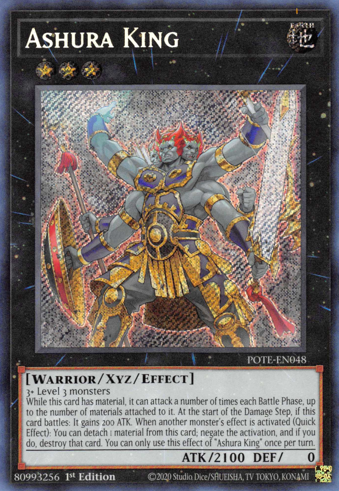 Ashura King [POTE-EN048] Secret Rare | Game Master's Emporium (The New GME)