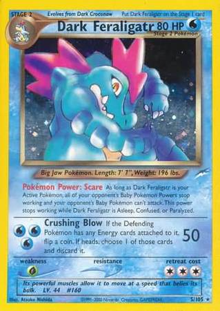 Dark Feraligatr (5/105) [Neo Destiny Unlimited] | Game Master's Emporium (The New GME)