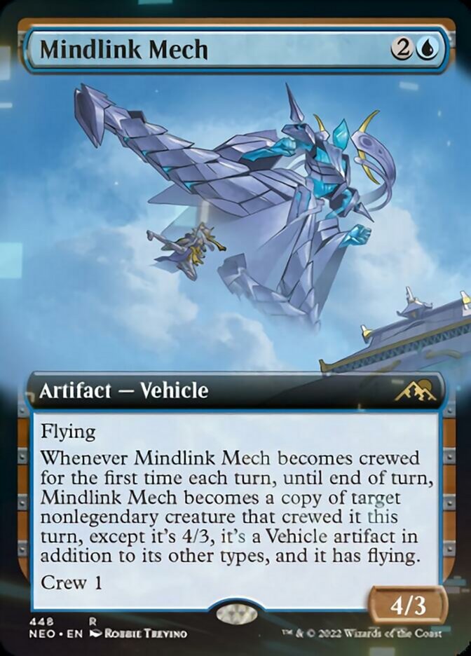 Mindlink Mech (Extended Art) [Kamigawa: Neon Dynasty] | Game Master's Emporium (The New GME)