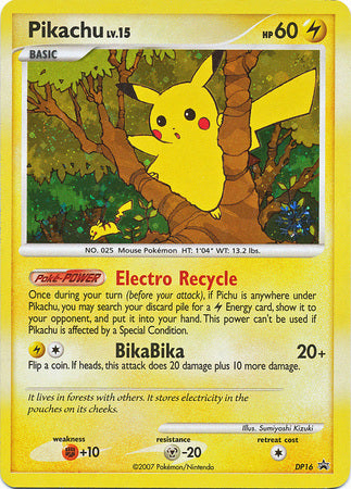 Pikachu (DP16) [Countdown Calendar Promos] | Game Master's Emporium (The New GME)