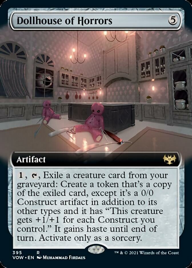 Dollhouse of Horrors (Extended Art) [Innistrad: Crimson Vow] | Game Master's Emporium (The New GME)