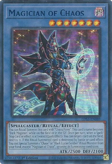 Magician of Chaos (Blue) [LDS3-EN089] Ultra Rare | Game Master's Emporium (The New GME)