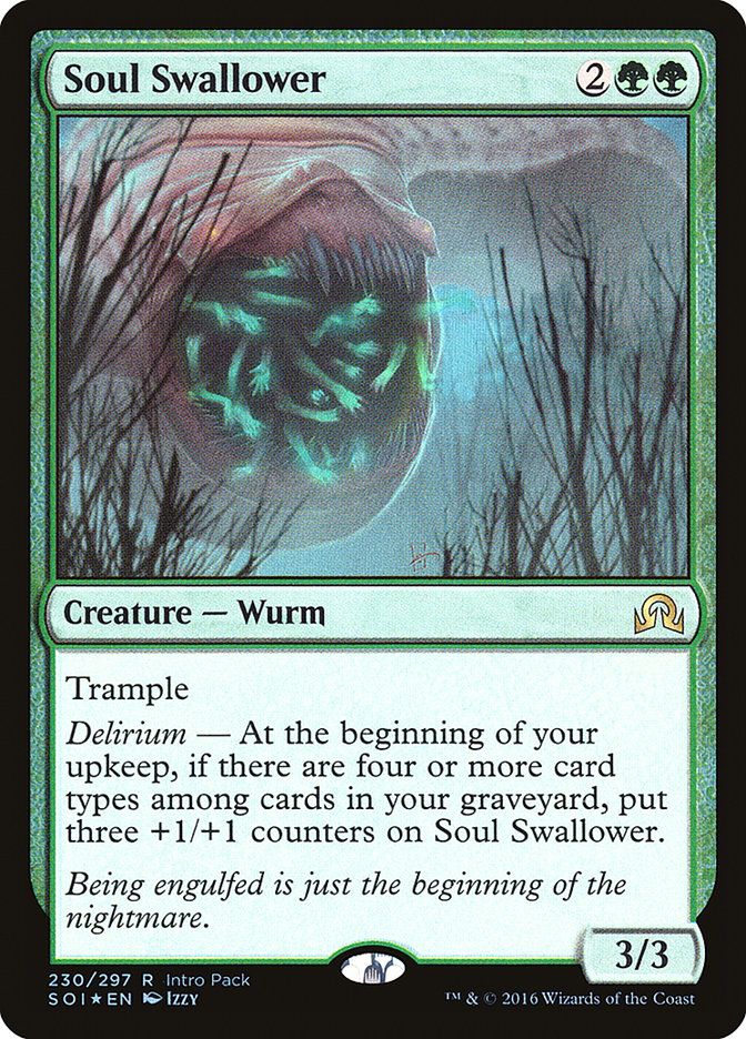 Soul Swallower (Intro Pack) [Shadows over Innistrad Promos] | Game Master's Emporium (The New GME)