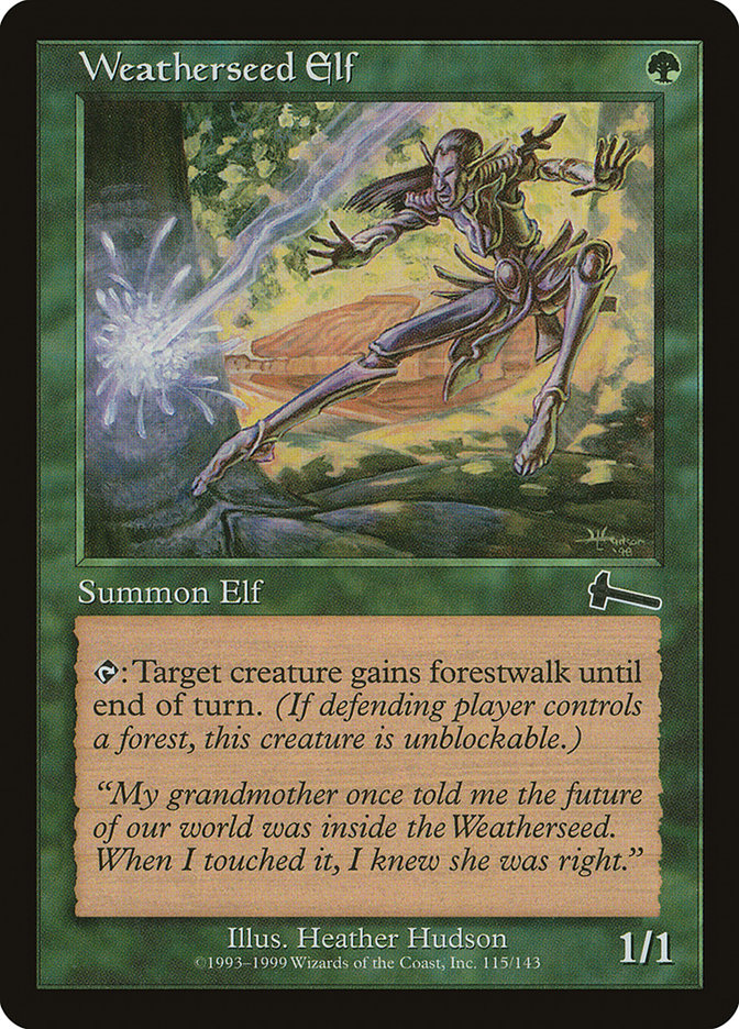 Weatherseed Elf [Urza's Legacy] | Game Master's Emporium (The New GME)