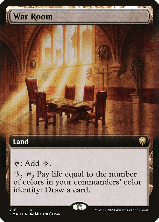 War Room (Extended Art) [Commander Legends] | Game Master's Emporium (The New GME)