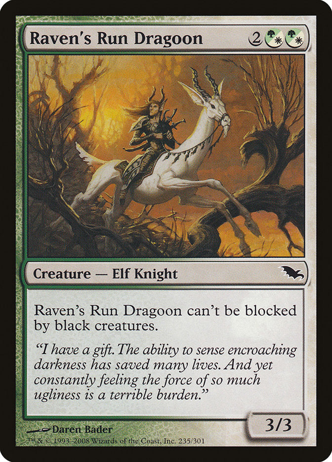 Raven's Run Dragoon [Shadowmoor] | Game Master's Emporium (The New GME)