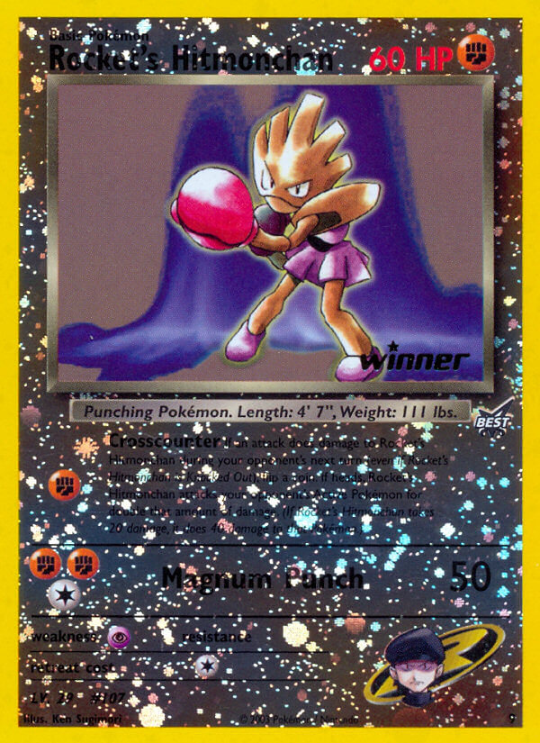 Rocket's Hitmonchan (9) (Winner) [Best of Promos] | Game Master's Emporium (The New GME)