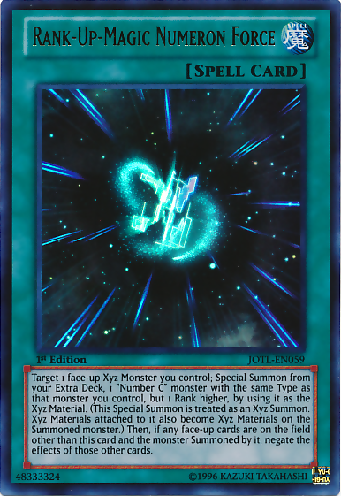 Rank-Up-Magic Numeron Force [JOTL-EN059] Ultra Rare | Game Master's Emporium (The New GME)