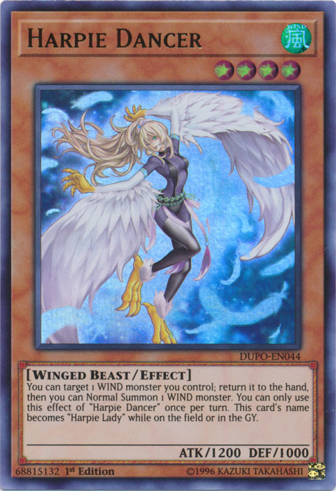 Harpie Dancer [DUPO-EN044] Ultra Rare | Game Master's Emporium (The New GME)