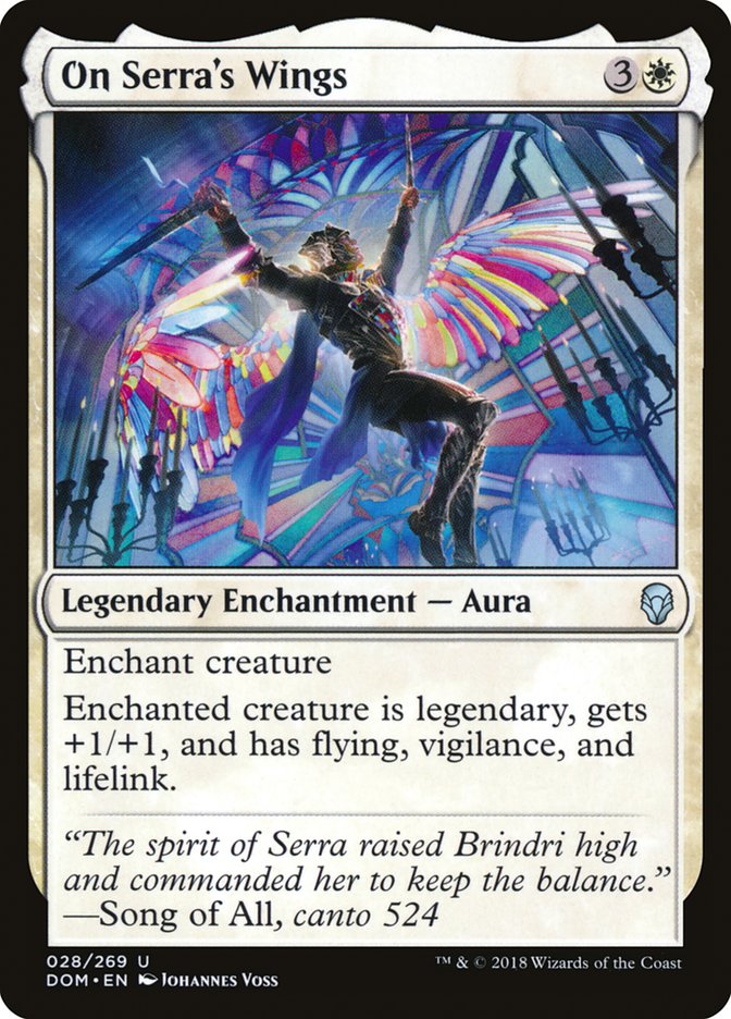 On Serra's Wings [Dominaria] | Game Master's Emporium (The New GME)