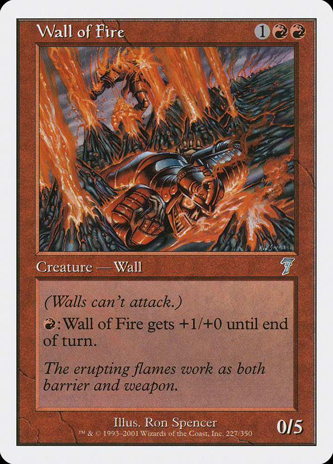 Wall of Fire [Seventh Edition] | Game Master's Emporium (The New GME)