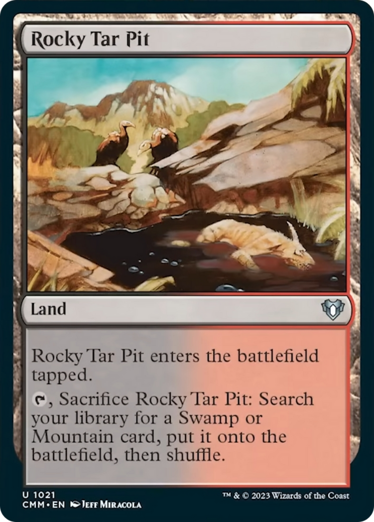 Rocky Tar Pit [Commander Masters] | Game Master's Emporium (The New GME)