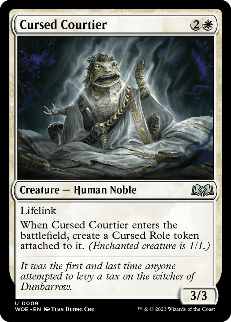 Cursed Courtier [Wilds of Eldraine] | Game Master's Emporium (The New GME)