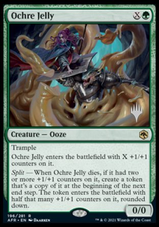 Ochre Jelly (Promo Pack) [Dungeons & Dragons: Adventures in the Forgotten Realms Promos] | Game Master's Emporium (The New GME)