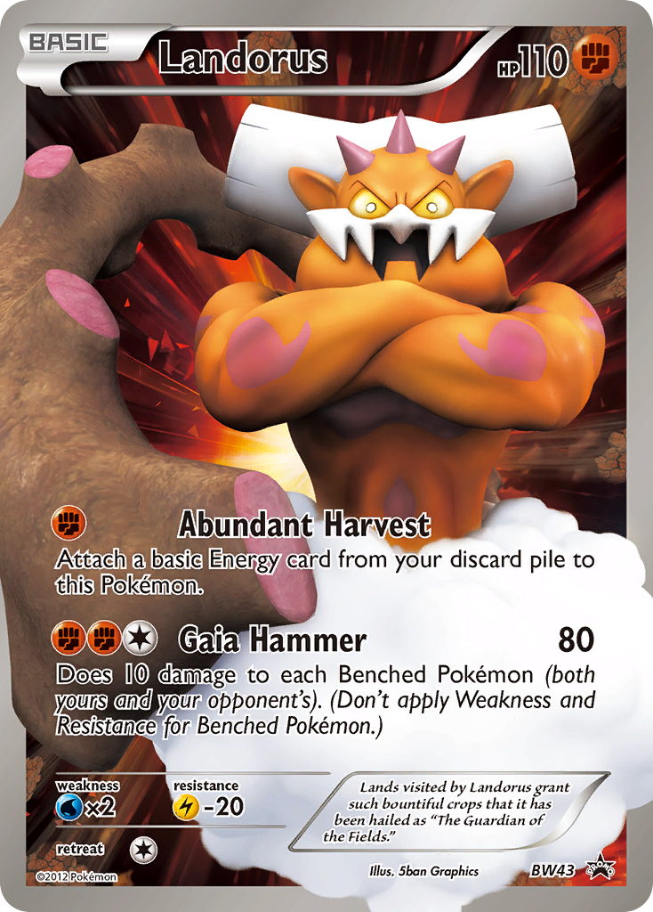 Landorus (BW43) [Black & White: Black Star Promos] | Game Master's Emporium (The New GME)