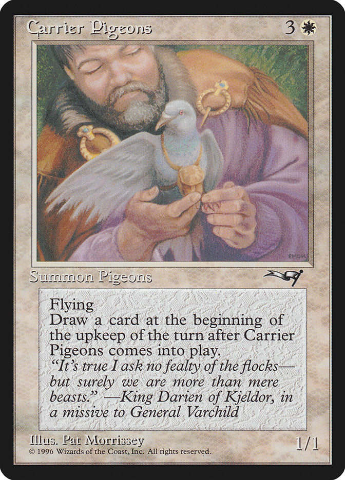 Carrier Pigeons (Holding Pigeon) [Alliances] | Game Master's Emporium (The New GME)