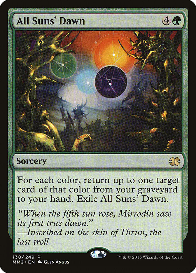 All Suns' Dawn [Modern Masters 2015] | Game Master's Emporium (The New GME)