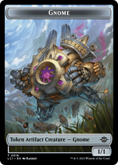 Gnome // Gnome Soldier Double-Sided Token [The Lost Caverns of Ixalan Tokens] | Game Master's Emporium (The New GME)