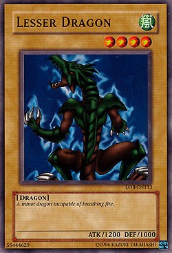 Lesser Dragon [LOB-EN113] Common | Game Master's Emporium (The New GME)